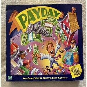 2000 Parker Brothers Payday Board Game, COMPLETE! Updated Classic Finance Game